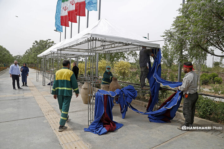 اماده سازی اولین باغ موزه گل محمدی پایتخت