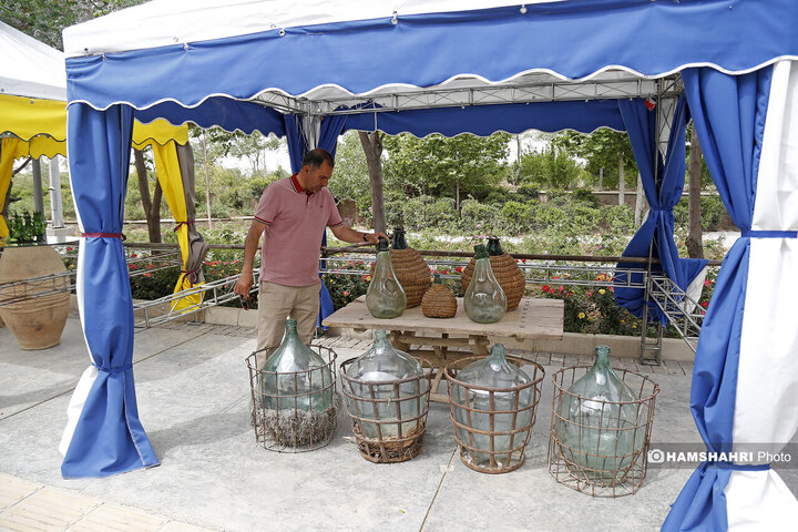 اماده سازی اولین باغ موزه گل محمدی پایتخت