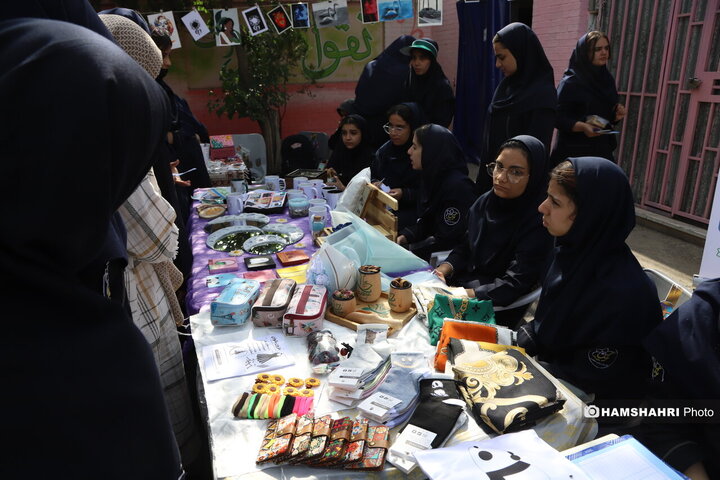 بازدید از هنرستان نرگس