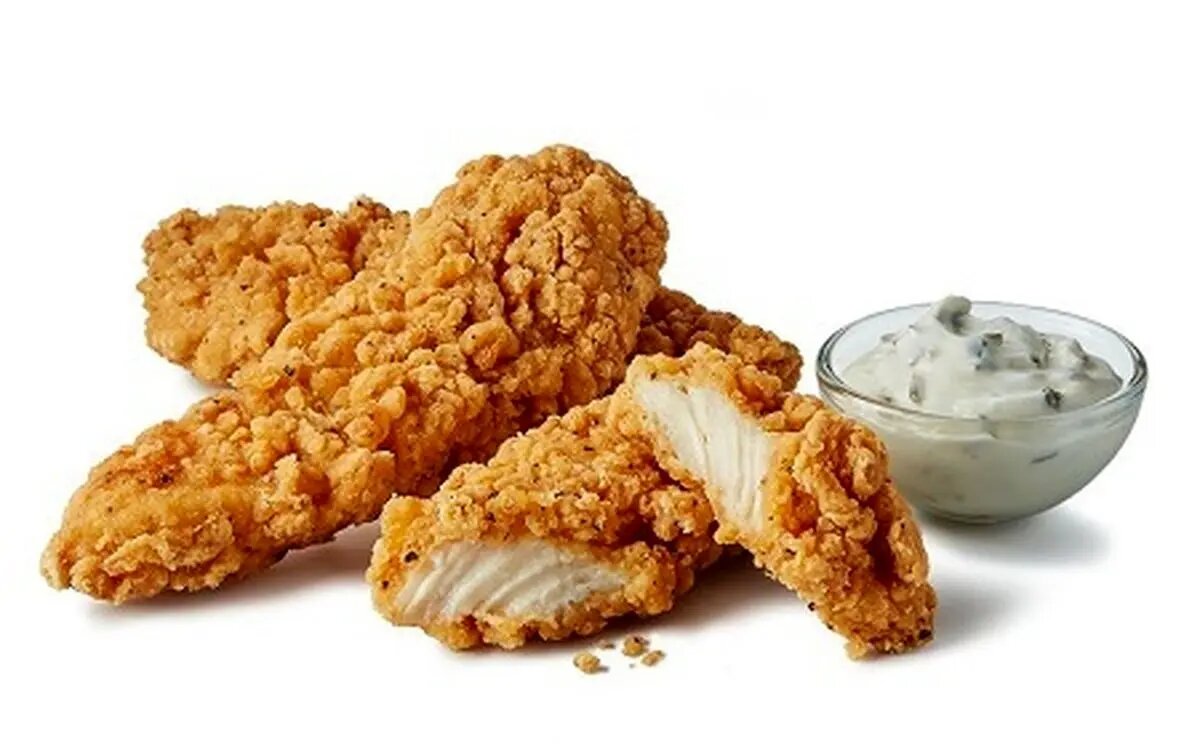 طرز تهیه مرغ سوخاری رستورانی با سس و سیب زمینی سرخ کرده مخصوص