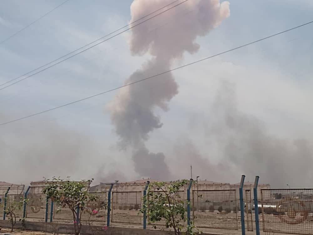 لحظه اول انفجار بندر عباس؛ شدت خسارت موج انفجار در شهرستان بندرعباس | تصاویر