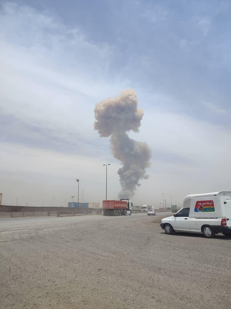 لحظه اول انفجار بندر عباس؛ شدت خسارت موج انفجار در شهرستان بندرعباس | تصاویر