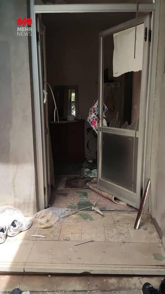 لحظه اول انفجار بندر عباس؛ شدت خسارت موج انفجار در شهرستان بندرعباس | تصاویر