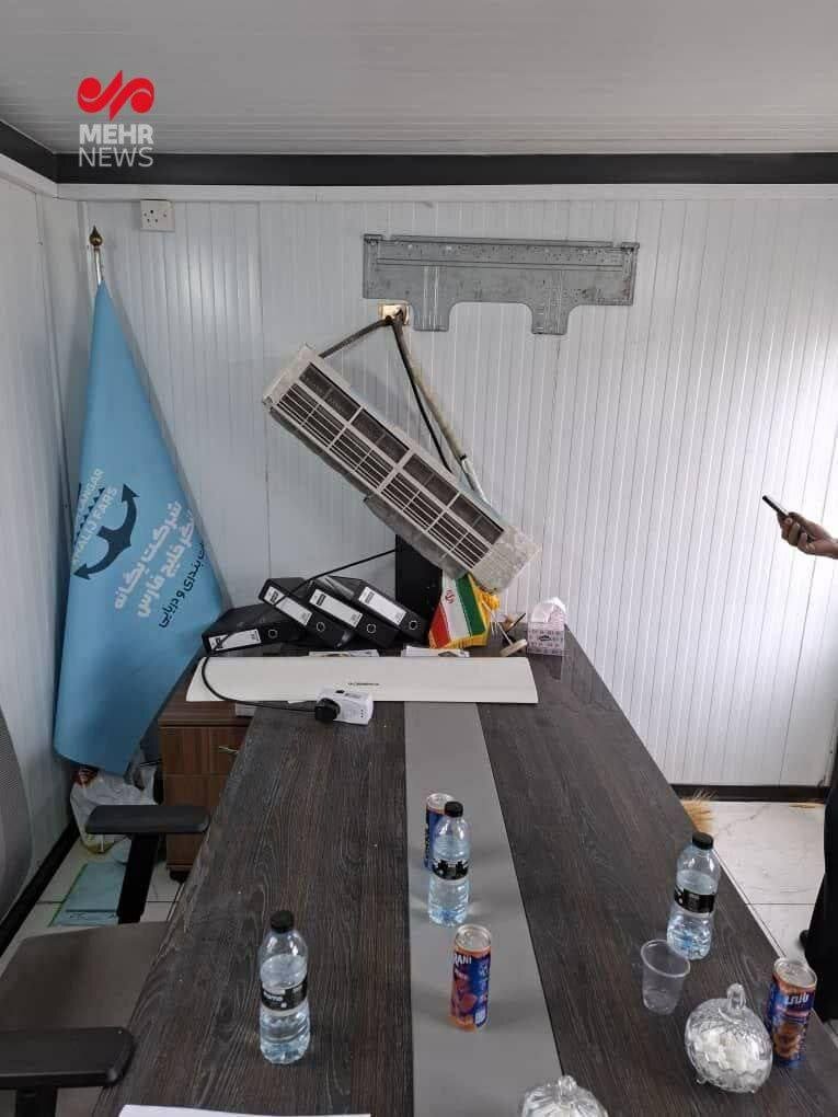 لحظه اول انفجار بندر عباس؛ شدت خسارت موج انفجار در شهرستان بندرعباس | تصاویر