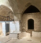 سر کشی در حمام قدیمی عودلاجان