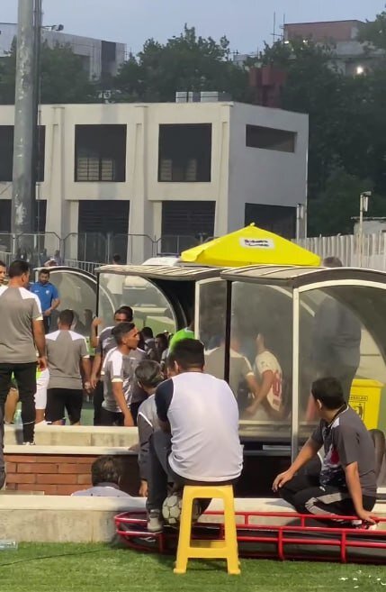 محکمترین شوت بازی جنجالی جام حذفی + عکس