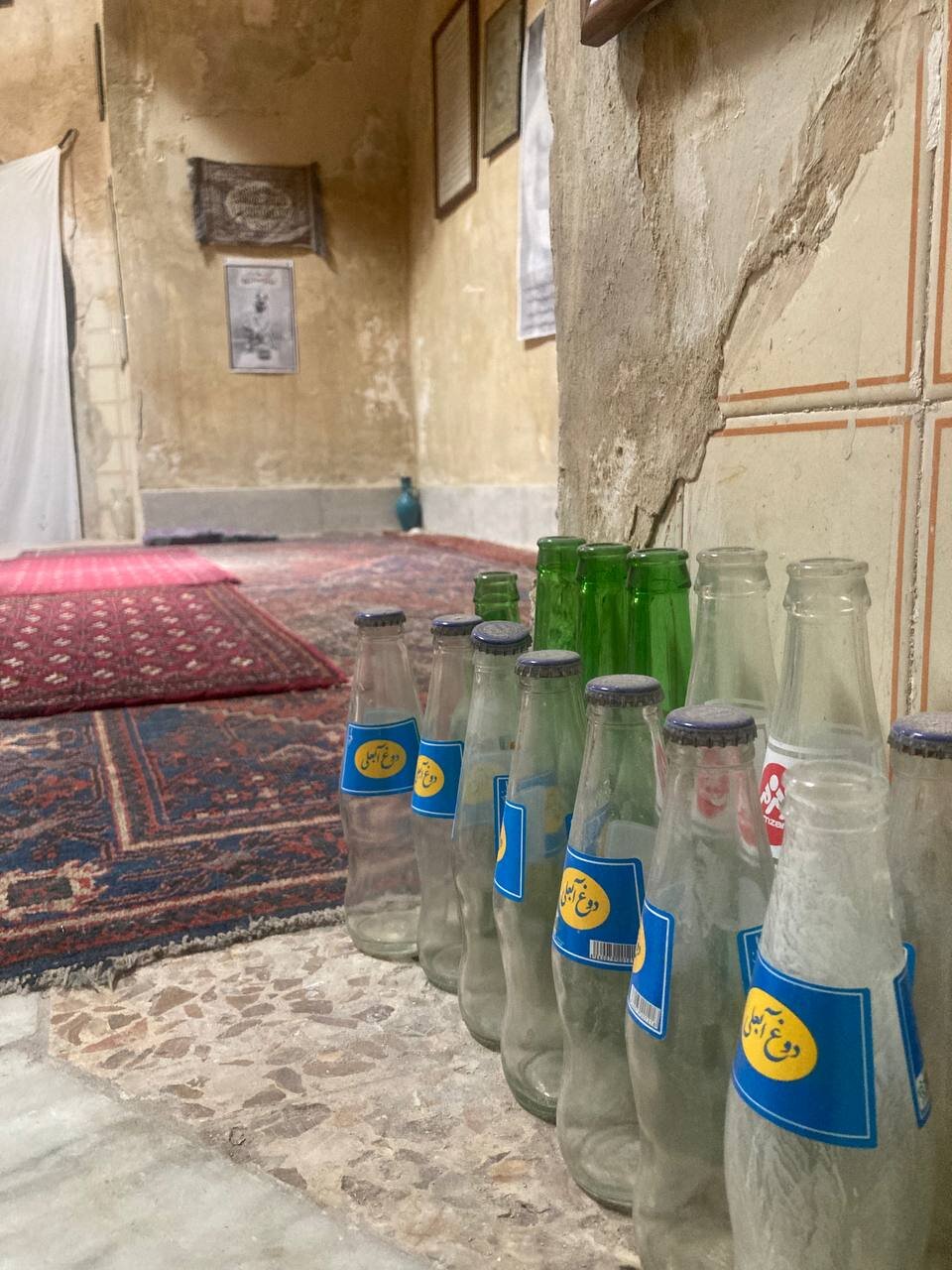 سرک کشی در حمام قدیمی عودلاجان