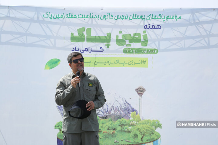 اجرای نخستین برنامه پاکسازی همگانی پایتخت در بوستان نرجس خاتون