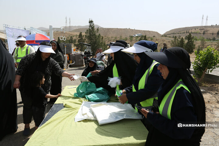 اجرای نخستین برنامه پاکسازی همگانی پایتخت در بوستان نرجس خاتون