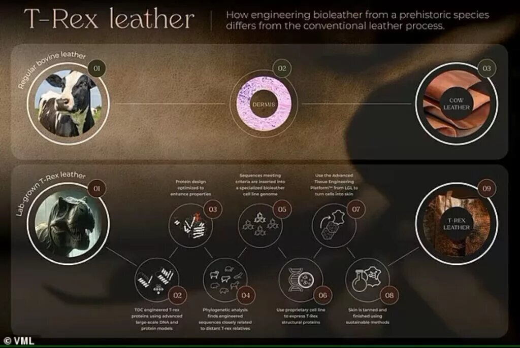 چرم دایناسور؛ ترند جدید دنیای مد!