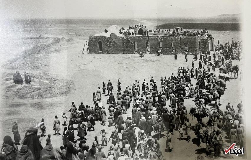 تصویر؛ استقبال مردم اراک از ناصرالدین شاه