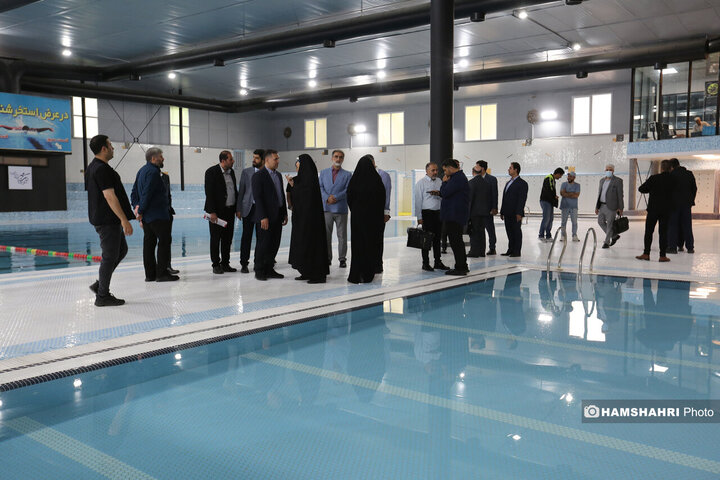 افتتاح و بازآفزینی مجموعه ورزشی فدک در منطقه8