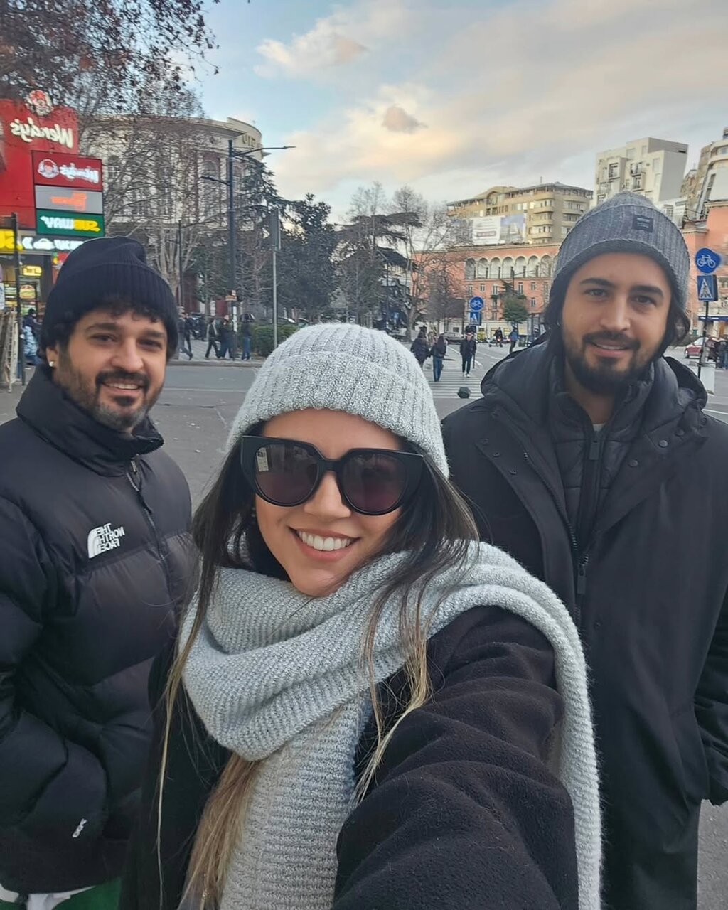 بازیگران جان سخت در تفلیس گرجستان | ببینید