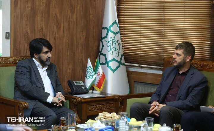 دیدار عبدالمطهر محمدخانی با دبیرکل متروپلیس