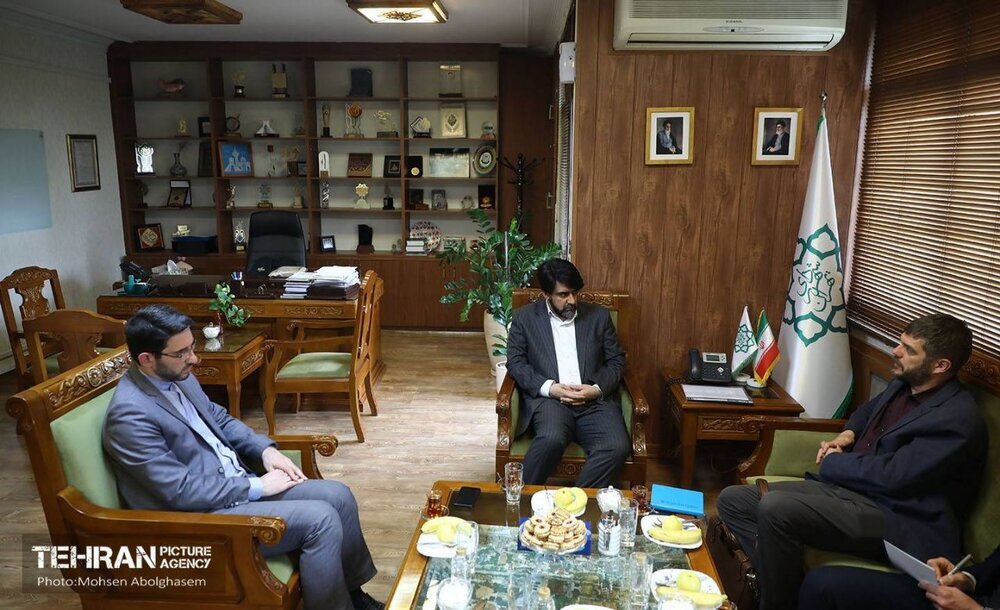 دیدار عبدالمطهر محمدخانی با دبیرکل متروپلیس