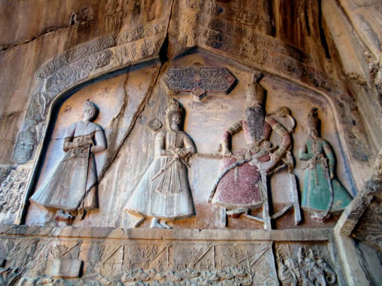 طاق بستان كرمانشاه