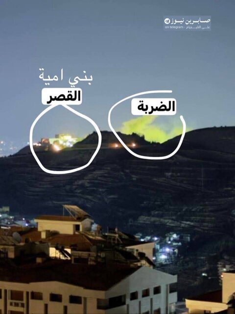 حمله رژیم صهیونیستی به نزدیکی کاخ ریاستجمهوری سوریه