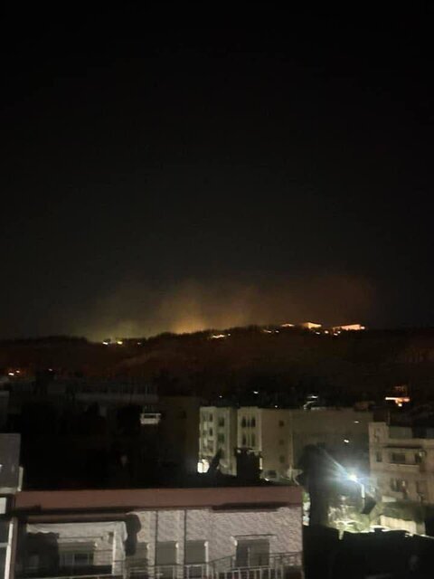 حمله رژیم صهیونیستی به نزدیکی کاخ ریاستجمهوری سوریه