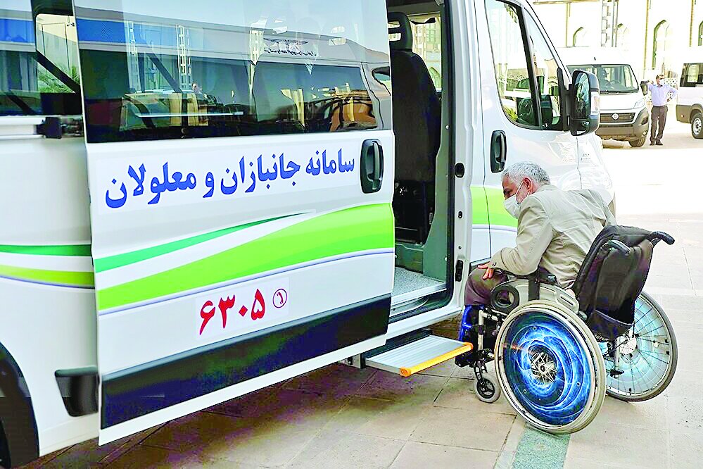 خدمات رسانی شرکت واحد اتوبوسرانی به معلولان+جزییات