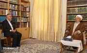 دیدار شهردار تهران با آیت‌الله مکارم شیرازی