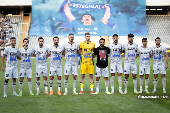 تصاویر بازی فوتبال استقلال 5- آلومینیوم اراک 1