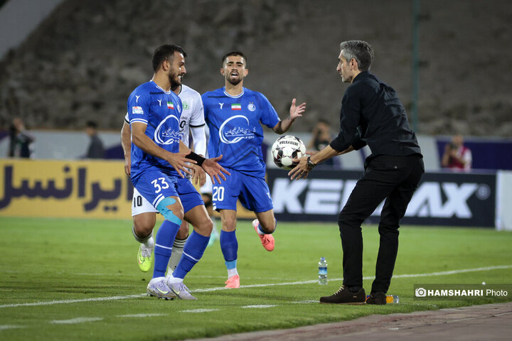 تصاویر بازی فوتبال استقلال 5- آلومینیوم اراک 1
