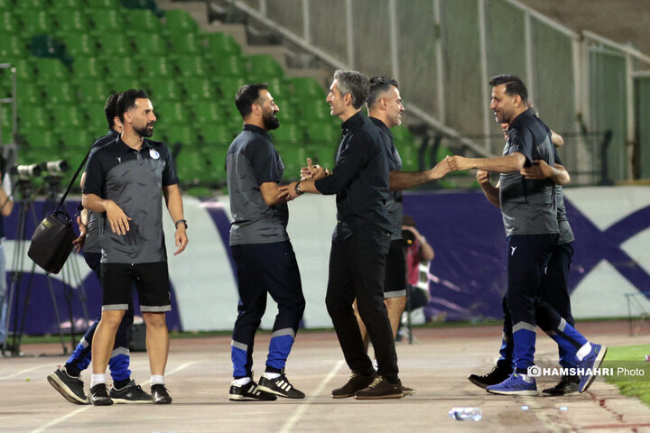 تصاویر بازی فوتبال استقلال 5- آلومینیوم اراک 1