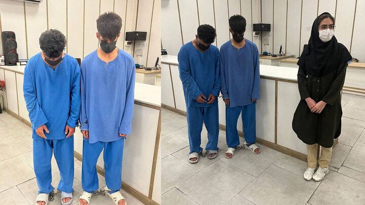 لحظه غافلگیرشدن سارقان تلفن همراه توسط پلیس آگاهی + ویدئو