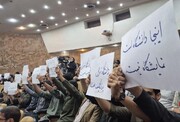 اعتراض دانشجویان به تعییین نشدن رئیس دانشگاه تهران + ویدئو | واکنش وزیر علوم را ببینید