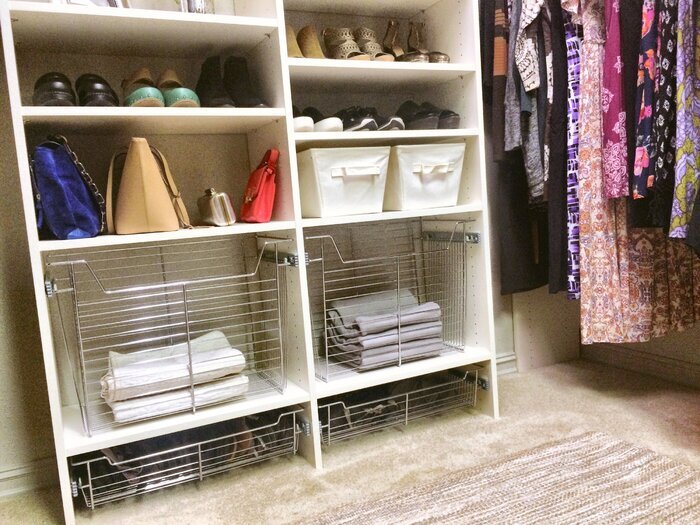 چند راهکار ساده برای داشتن کمدهای همیشه مرتب