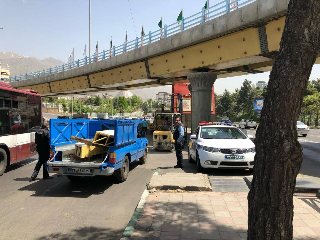 ترافیک در محدوده نمایشگاه بین المللی روان می شود تقاطع غیر همسطح