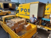 ویدئو |‌ تخلیه عجیب بار توسط مأمور پست | توضیح و عذرخواهی شرکت پست