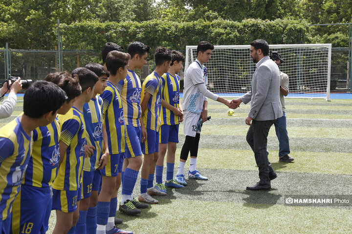 افتتاح زمین چمن مصنوعی بوستان رازی