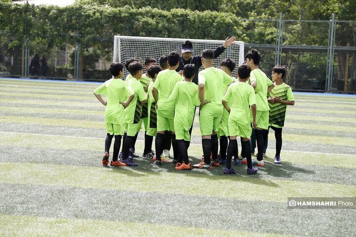 افتتاح زمین چمن مصنوعی بوستان رازی