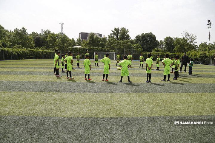 افتتاح زمین چمن مصنوعی بوستان رازی