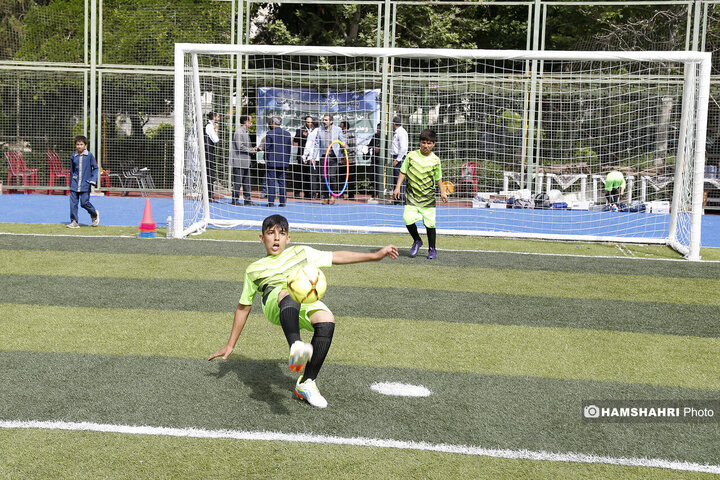 افتتاح زمین چمن مصنوعی بوستان رازی