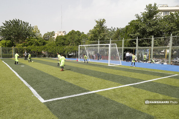 افتتاح زمین چمن مصنوعی بوستان رازی