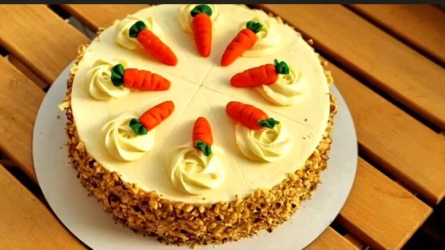 طرز تهیه کیک هویج کافی شاپی، پوک، نرم و خوشمزه