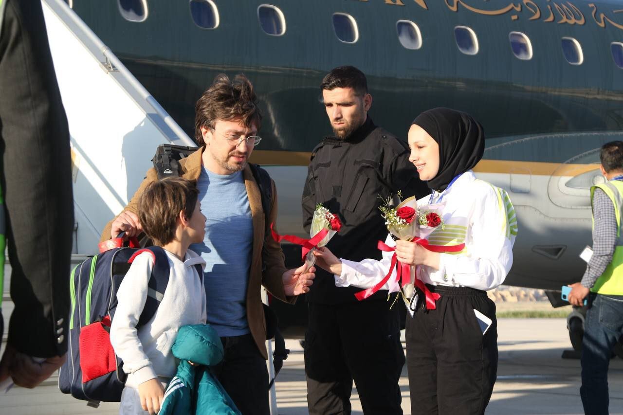 نخستین پرواز از اردن به حلب پس از ۱۴ سال | تصاویر