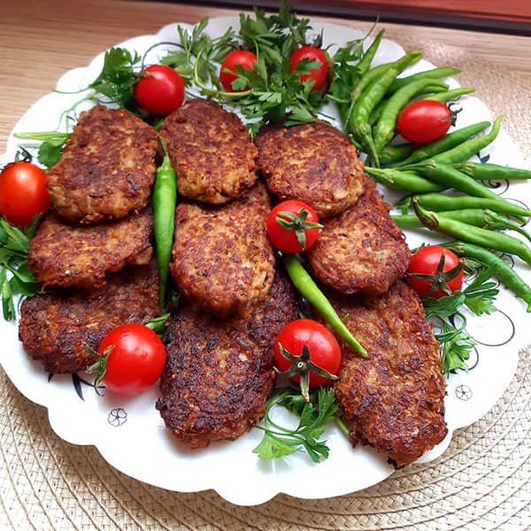 طرز تهیه کتلت بادمجان بدون سیب زمینی