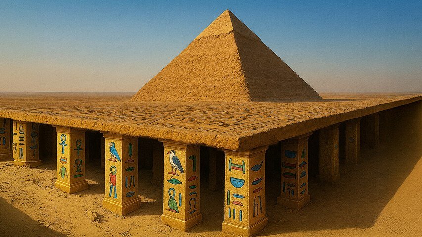 معمای ۴۵۰۰ ساله حل شد | نیروی پنهان آب در ساخت اهرام!