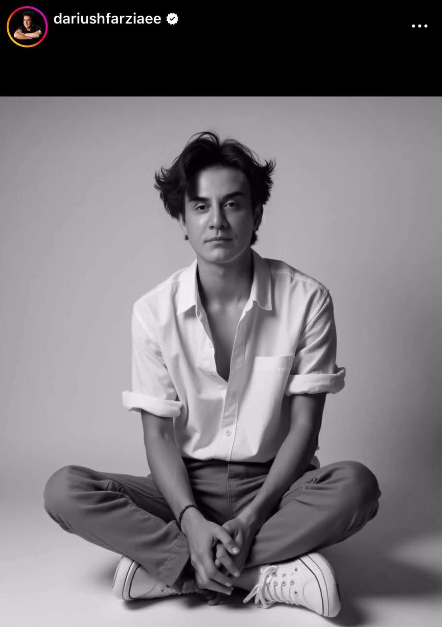 عمو پورنگ تغییر قیافه داد | تصاویر