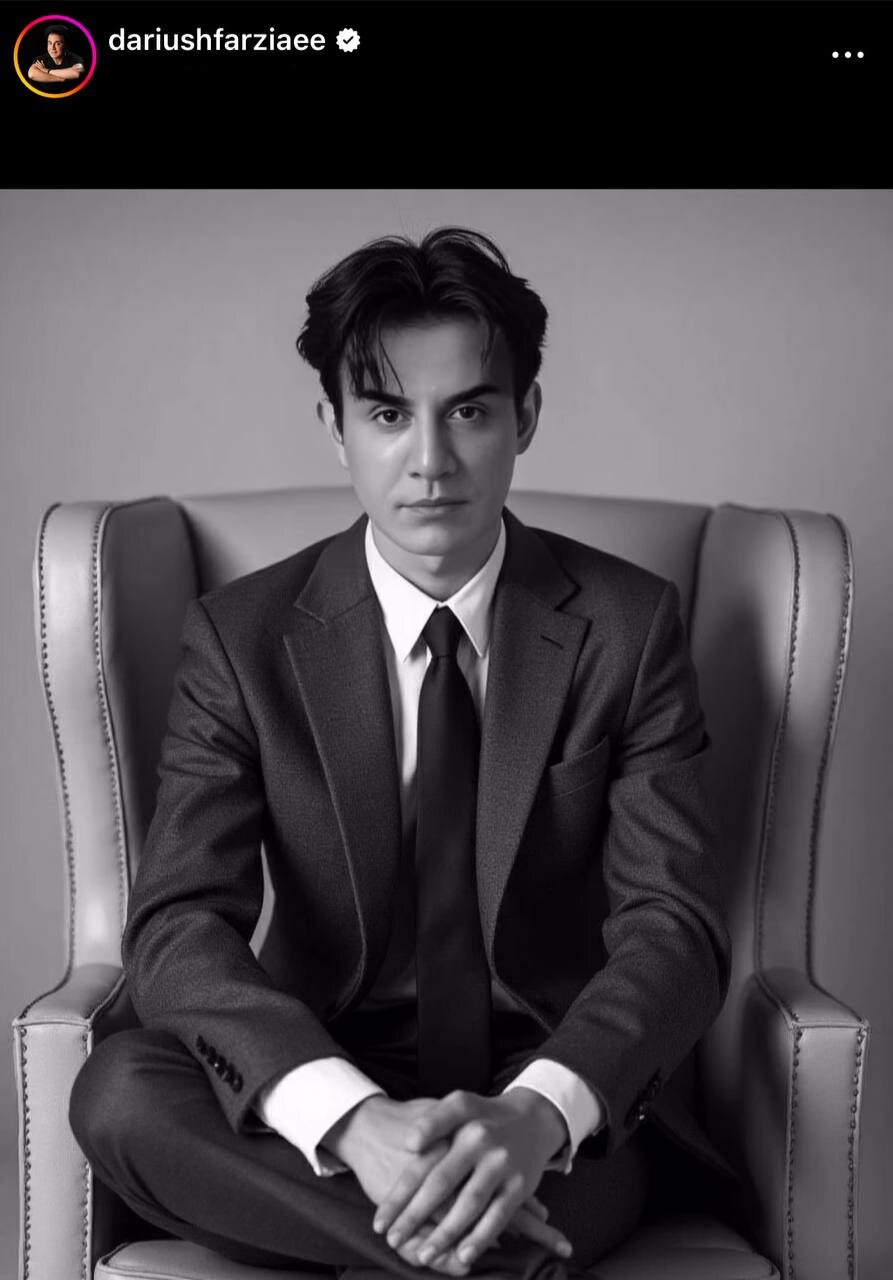 عمو پورنگ تغییر قیافه داد | تصاویر