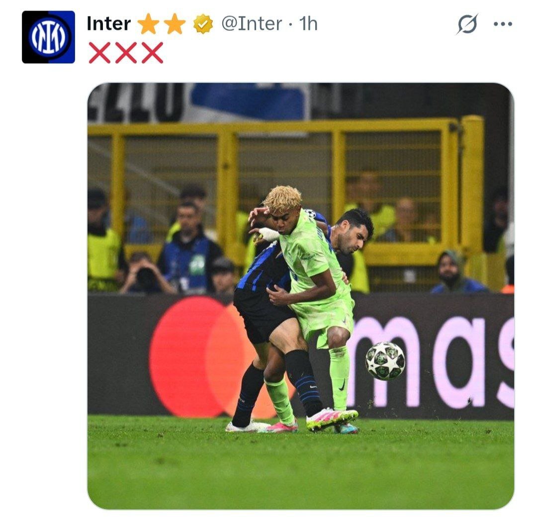 توییت جدید باشگاه اینتر درباره مهدی طارمی