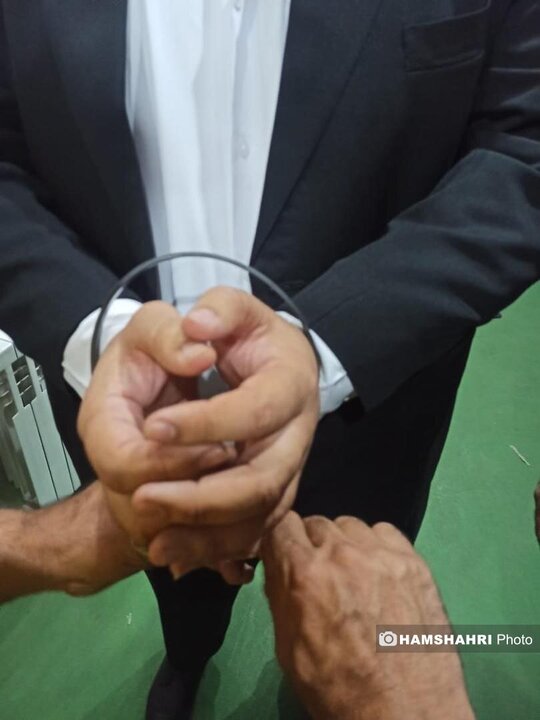 لحظه بازداشت ضارب افشین پیروانی