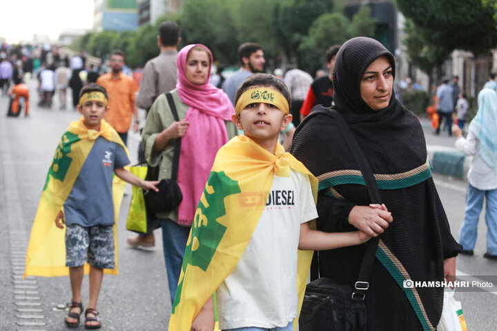 جشن بزرگ امام رضایی ها در تهران