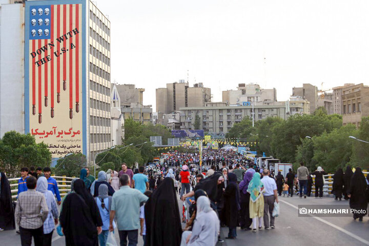جشن بزرگ امام رضایی ها در تهران