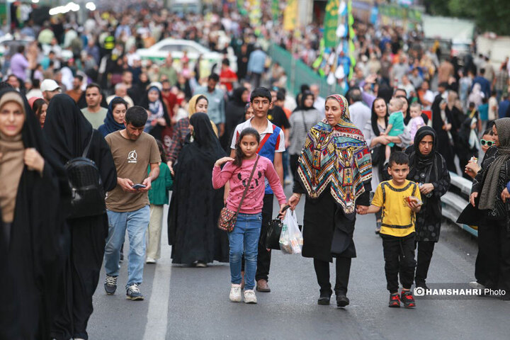 جشن بزرگ امام رضایی ها در تهران