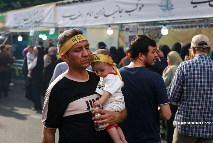 جشن بزرگ امام رضایی ها در تهران