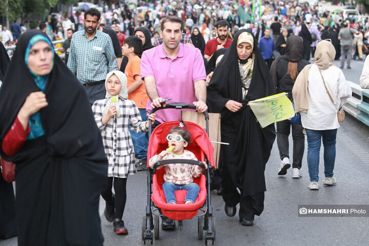جشن بزرگ امام رضایی ها در تهران